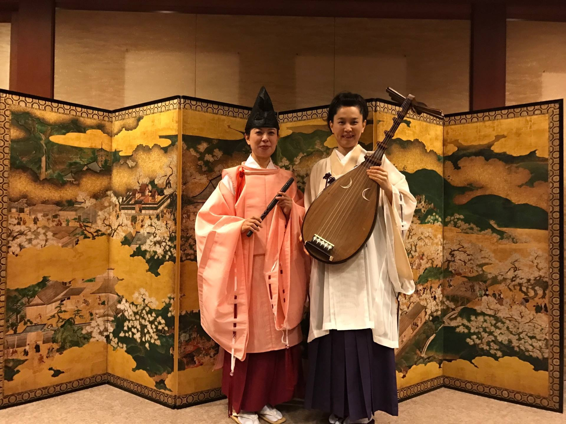 大阪迎賓館 龍笛&琵琶