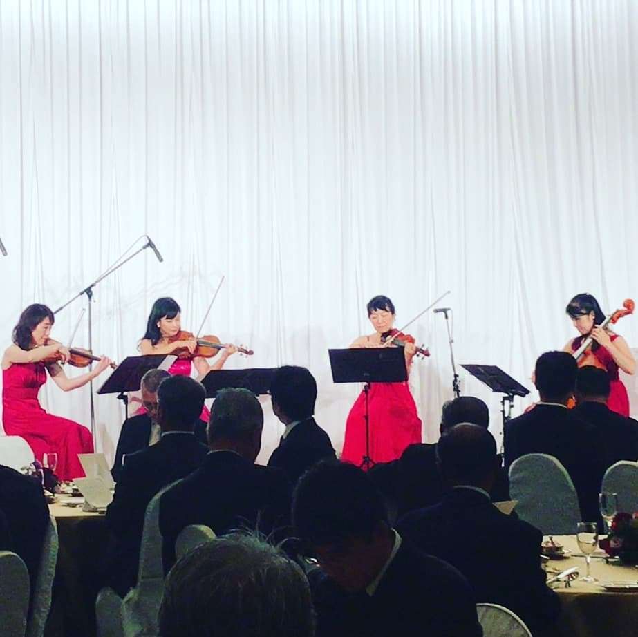 弦楽四重奏 クサツエストピアホテル