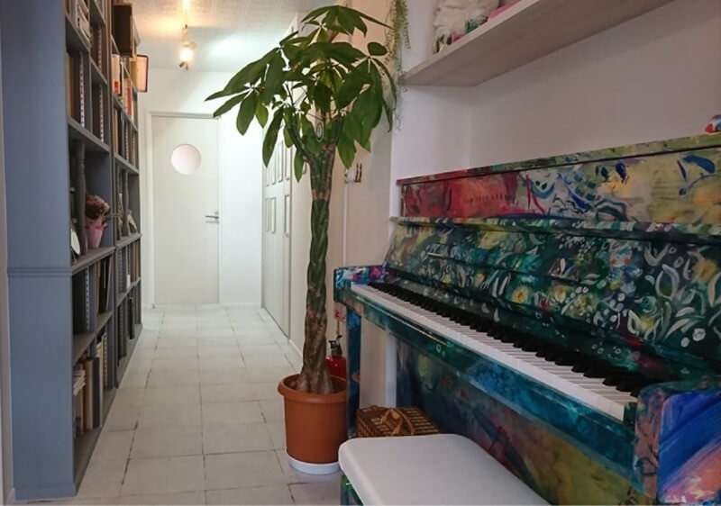 アンネの音楽教室 廊下