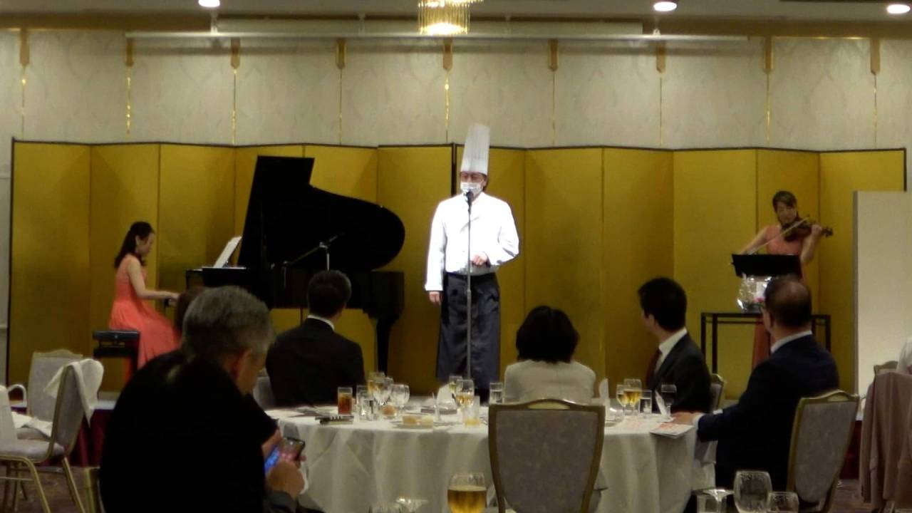 シェフのご挨拶